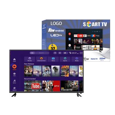 China Smart TV 50 55 65 Zoll gerüstloser Flachbildschirm Android-Led-TV Webos Fernseher zu verkaufen