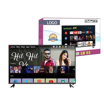 China Großhandel Smart TV 24 32 40 43 50 55 65 Zoll LED Fernseher schmaler Bildschirm mit WLAN zu verkaufen