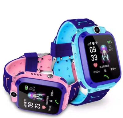 China GPS Navigation Kids Smart Watch Q12 2G Calls GSM Anti-Lost Location SOS Call Books Waterproof Children reloj inteligente Q12 Clock For Kids for sale