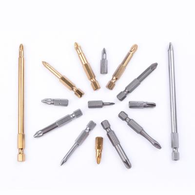 China High Hardness OKMA S2 Phillips Screwdriver Industrial Screwdriver Bits Material PH0 PH1 PH2 Sandblasting Plating Polishing for sale