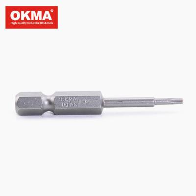 China High Hardness OKMA Table Singel Top / Double End Flat Head Torx Screwdriver + Torx Screwdriver Insert for sale