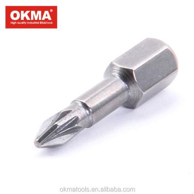 China NKD-1 (Japan) OKMA Japan NKD-1 25MM-300MM Pozidriv Plating Polishing Screwdriver Bit for sale