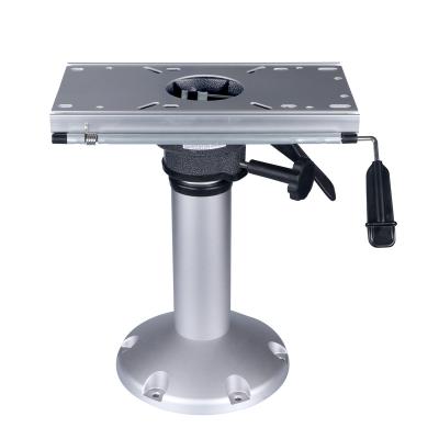 China Aluminum/Fiberglass Marine Aluminum Pedestal For Boat Seat for sale