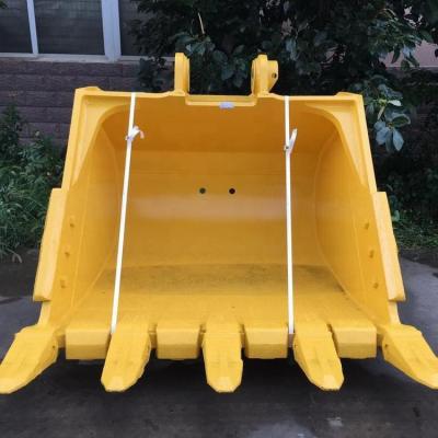 China Durable High Efficient Farms Excavator Bucket Rock Bucket For Construction Machinery PC360-8 JE (XAR Wear Steel Plate) for sale