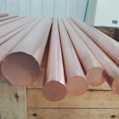 China Industrial CuCrZr Zirconium Chromium Copper Rod For Resistance Welding Electrode ISO 5182 for sale