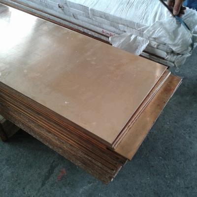 China Industry C15100 Zirconium Copper Sheet ACCORDING TO ASTM B747 for sale