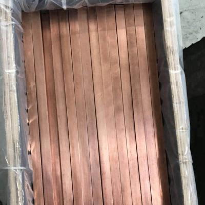 China INDUSTRY 94%IACS High Conductivity Zirconium Copper Flat Bar UNS.C15000 RWMA CLASS 1 for sale