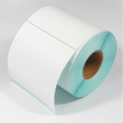 China Scratch Resistant Self Adhesive Thermal Label Printer Paper Customized Thermal Self Adhesive Label for sale