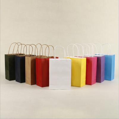 China Hot Selling Disposable Shopping Bags Factory Supply Custom Paper Shopping Bag With Handle for sale