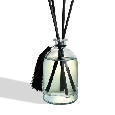 China Cosmetic Bottle 500ml Luxury Home Reed Diffuser Amber Tubular Glass Bottles for sale