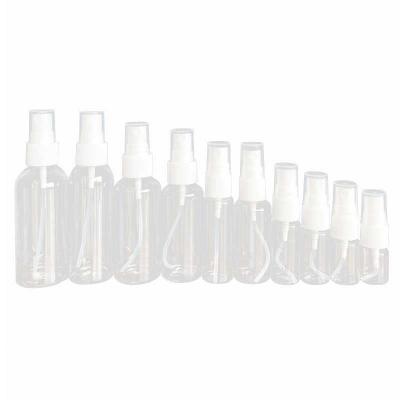 China 6 Ounce Cosmetic Empty Plastic Spray Bottles Pamper Fine Mist Plastic Transparent Bottle With Sprayer for sale