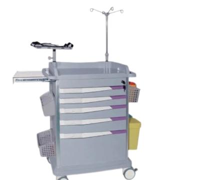 China Metal Manufactory Direct 4 Silent Medical Castors Easy To Clean Beauty Clinic Bed And Trolley for sale