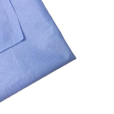 China Waterproof Spunbond Melblown Spunbond SMS Non Woven Fabric 100%Pp SMS Non Woven Fabric High Quality Disposable Bulk Cloth for sale