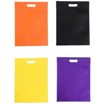 China Customized Promotional Non Woven Nonwoven Shopping Bag Eco - Friendly Handled Bag for sale