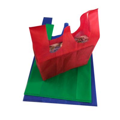 China China custom handled printed eco cheap non woven shopping bag recycled non woven bag for sale