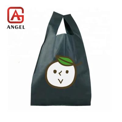 China Wholesale Custom Logo Handled Promotional Non Woven Eco - Friendly Shopping Bag for sale