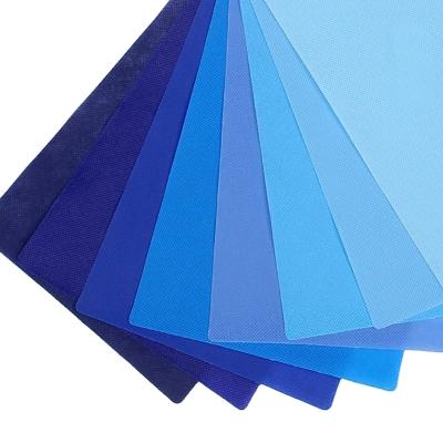 China 2021 Hot Sale Spundbond Nonwoven Fabric Waterproof PP Color Nonwoven Spunbond Woven Fabric for sale