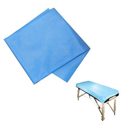 China High Quality Disposable Waterproof PP Spunbond Fabric Nonwoven Sheets For Hotel And Spa for sale