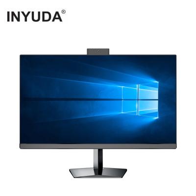 China Build in Camera 23.8 Inch Original I3 8GB 256G SSD Webcam Game ALL in One Business Office Education Desktop Computer for sale