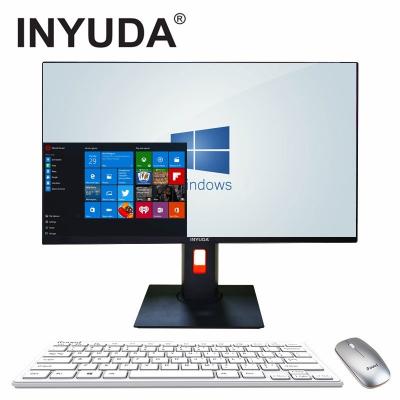 China Hot Selling USB Port 21.5 Inch Rotate Lift FHD Screen I5-6400 8G 256G SSD Game All In One Desktop Computer for sale