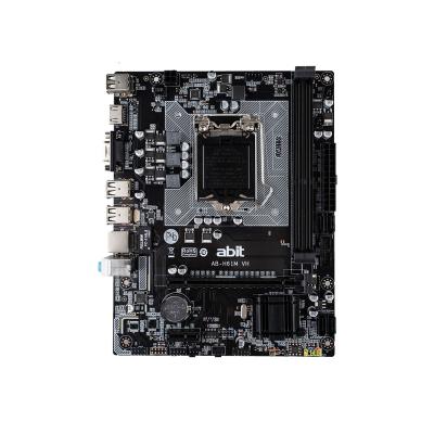 China Full Function Printed Circuit Board H61 LGA Intel 3rd Generation ATX Desktop Computer Hardware 1155 Motherboard for sale