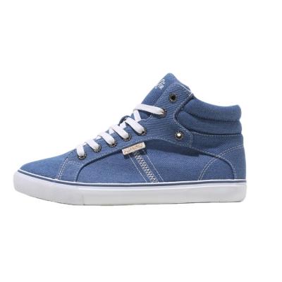 China Fashion trend cheap hot sale women's shoes flat jeans skateboard shoes 2020 women shoes for sale