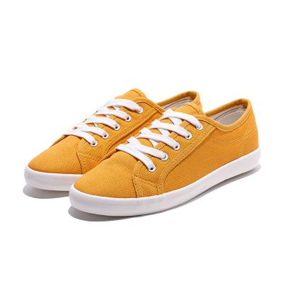 China Fashion Trend H6752 Women's Casual Shoes Factory Wholesale OEM Style Shoes Yellow Rubber Walking Women for sale