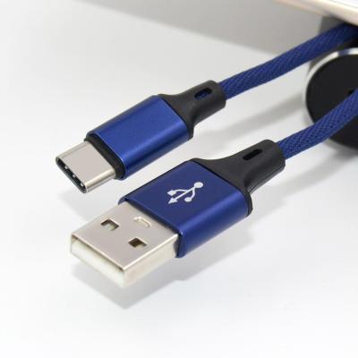 China Original Brand Braided USB 2.0 USB C Data Cable Straps Smart Phone Type C Data Cable For Android for sale