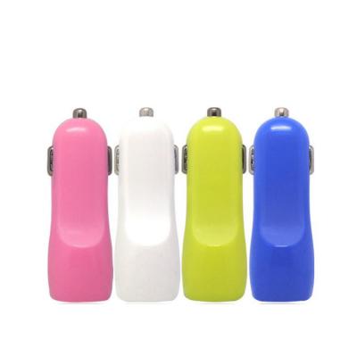 China Factory direct cheap duckbilled free price logo printing FCC certificated smart phone car charger 2 dual usb port 2A 3.1A on sale for sale