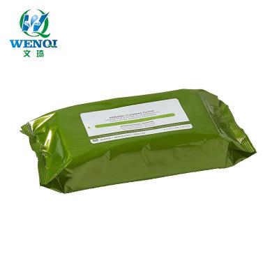 China Neutral pH Defense Soap Travel Wipes 100%Natural Tea Tree Oil Body Wipes For Baby And Adults for sale