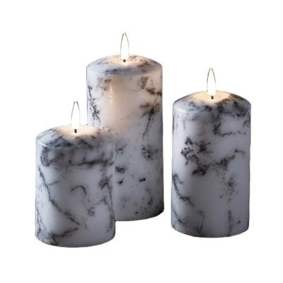 China Modern China Factory Wholesale Real Wax Wedding Decorations LED Odorless Candle for sale