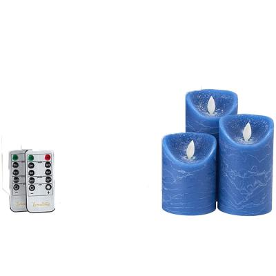 China Best-selling modern factory direct flameless moving wick candles for home decoration for sale