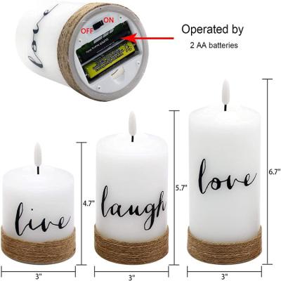 China Modern flameless LED remote control candles can be used for weddings and Valentine's Day for sale