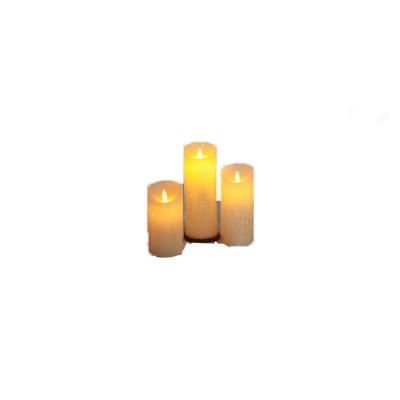 China Classic Style Romantic Analogue LED Flame Flickering Candle with Remote Control Timer for sale