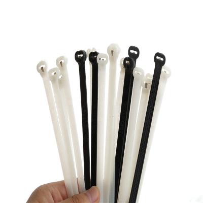 China Containment Cables 8mm Width 100-600mm Length Special Tie For Boats Nylon Cable Ties With Stainless Steel Inlay for sale