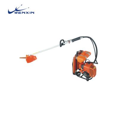 China 2-Stroke Gasoline Engine Garden Power Brush Cutter Sidepack Sweep Cutter With 2 Stroke Engine CG328 for sale