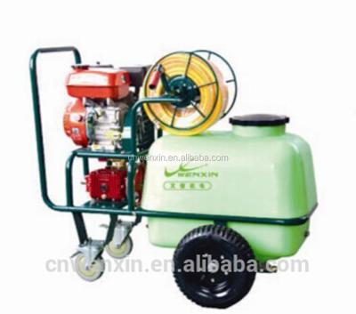 China Garden 100L Volume Portable Garden Sprayer Set With Wheels for sale