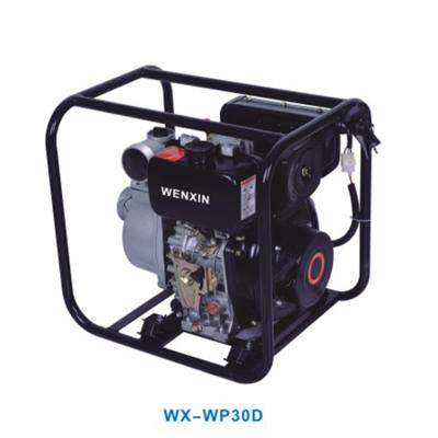 China WX-WP30D 3inch diesel water pump with 178F WX-WP30D diesel engines for sale