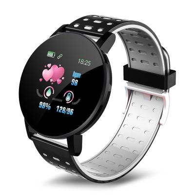 China Sport Styles Hot Sale Sport IP67 X7 Waterproof Heart Rate Monitor id119 Plus Wristband Smart Watch Show Fitness Smartwatch for sale