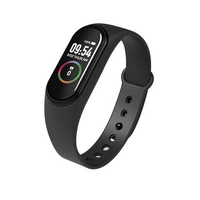 China Smart Band M4PRO Fitness Band Thermometer Sport Heart Tracker Alarm M4 Wristband Pro Rate Blood Pressure Monitor Band for sale