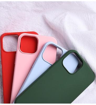 China Hot Selling Silicone Phone Case Shockproof Silicone Case For Iphone 13 pro Max Phone Case for sale