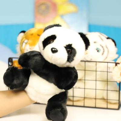 China Cute Animal High Quality Doll Stuffed Toys Parent-child Play Soft Toy Plush Hand Puppets For Sale for sale