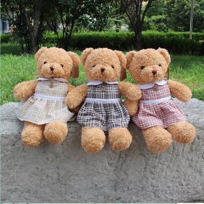 China Wholesale 30cm Cute Animal Cute Stuffed Animal Plush Toys Soft Doll Stuffed Plush Toys Teddy Bears With Skirt for sale