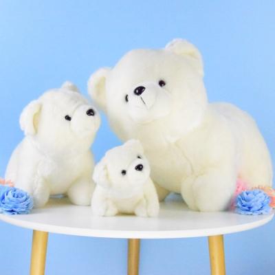 China Cute Aquarium Animal High Quality Plush Doll Toy Plush Polar Bear For Soft Selling for sale