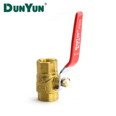 China General China supplier brass long handle cw617n ball valve dn15 pn20 for sale