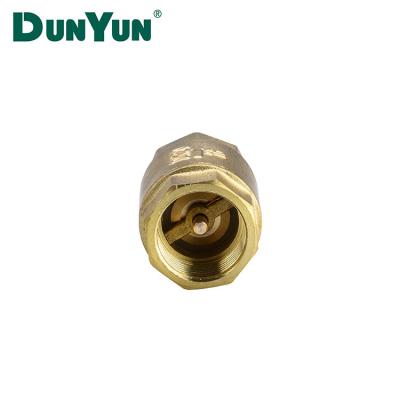 China General China Supplier Vertical Non Return Valve Brass Spring Check Valve For Water Meter for sale