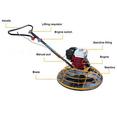 China Smooth Concrete Ground Compaction Finishing Machine Road Construction Equipment Concrete Power Trowel for sale