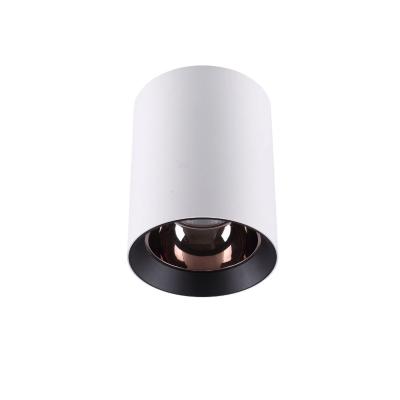 China Anti-glare design indoor lighting round 20w cob dimmable led surface mounted downlight ip20 for sale