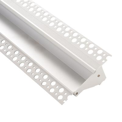 China Modern Aluminum Profile Led Strip Light Plaster-in Aluminum Channel Lighting For Corner for sale