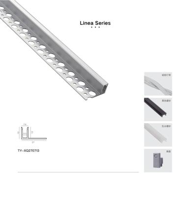 China Modern Aluminum Channel Led Light Led Strip 1/2 Meter Trimless Recessed Aluminum Profile for sale